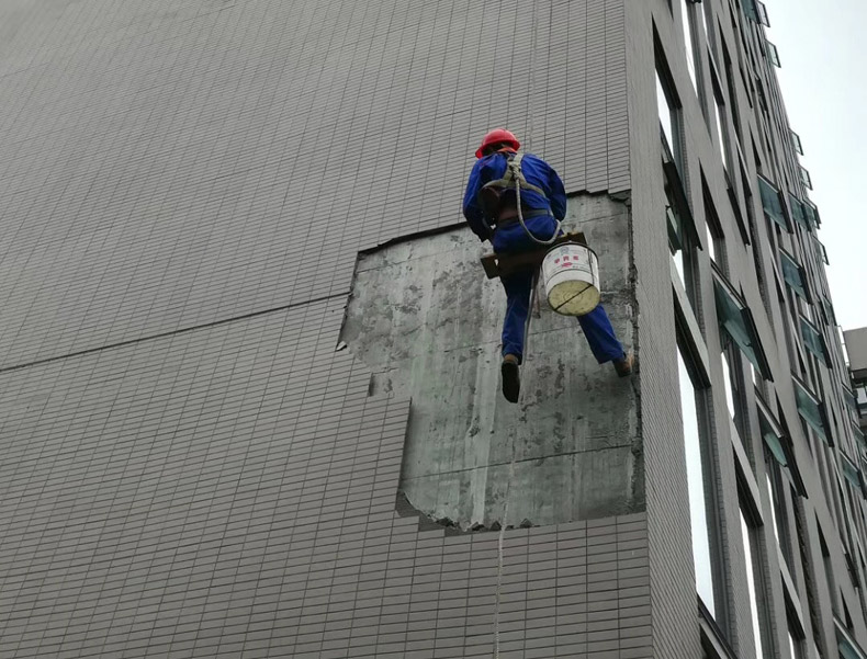 成都高樓外墻維修，瓷磚外墻維修